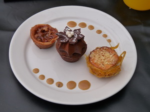 Tellerbild Dessert