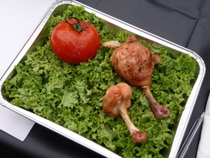 Tellerbild Hähnchen