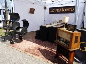 Der Grillstand (Jury-Ecke)
