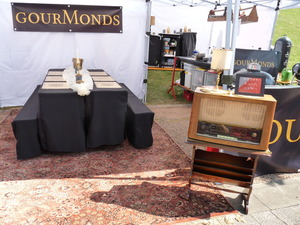 Der Grillstand (Jury-Ecke)