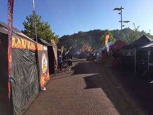Grillmeisterschaft am Morgen