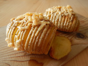 Hasselback-Kartoffeln